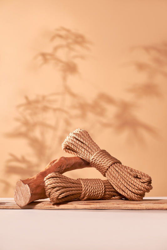 Jute Rope for Shibari (natural color) 