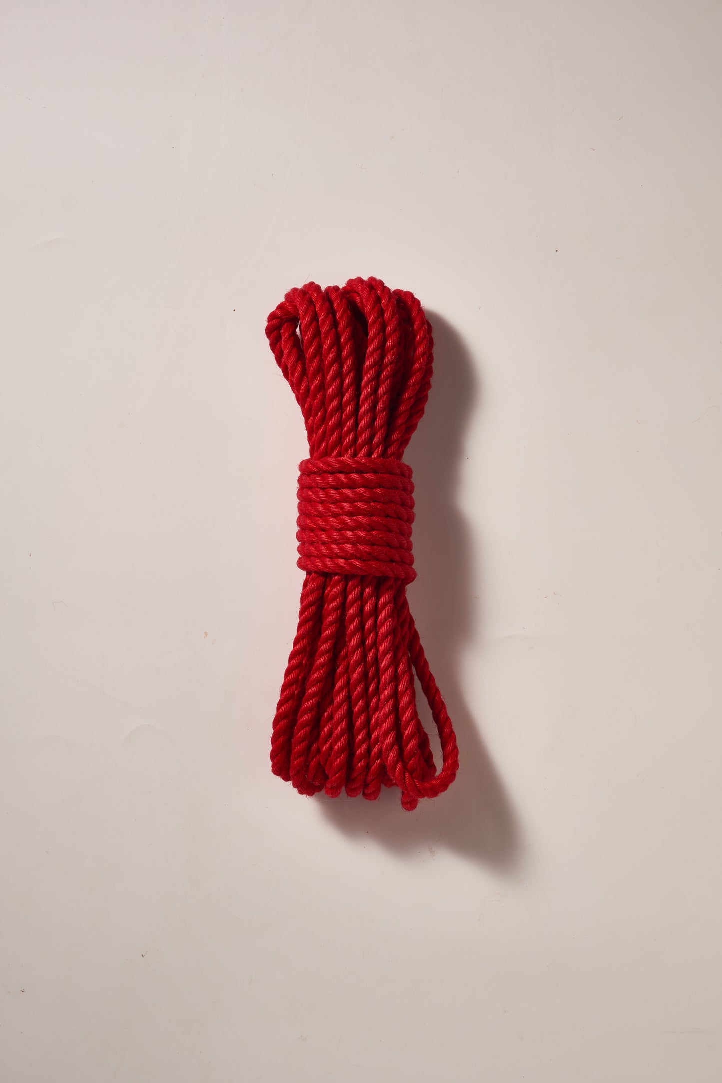 Shibari Jute Rope (Red Flame Color)